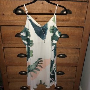 Palm leaf dress